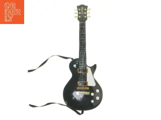 Legetøjs guitar med rem (str. 55,5 cm)