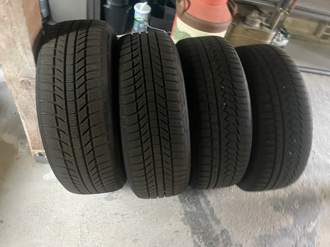Billede 1 - 4 stk Continental vinterdæk Volvo V70
