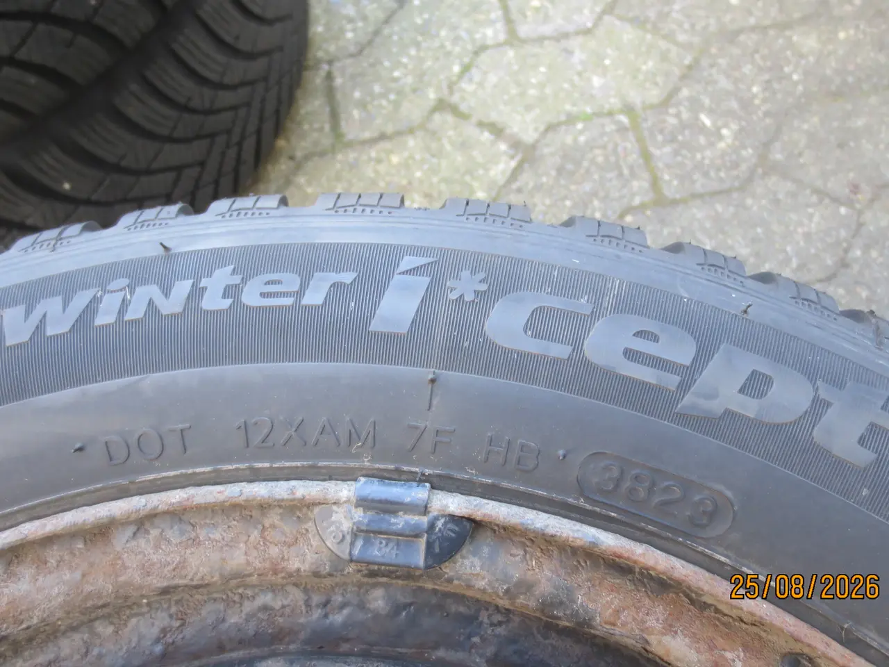 Billede 5 - 4 stk Vinterhjul Hankook 195/55/R 15
