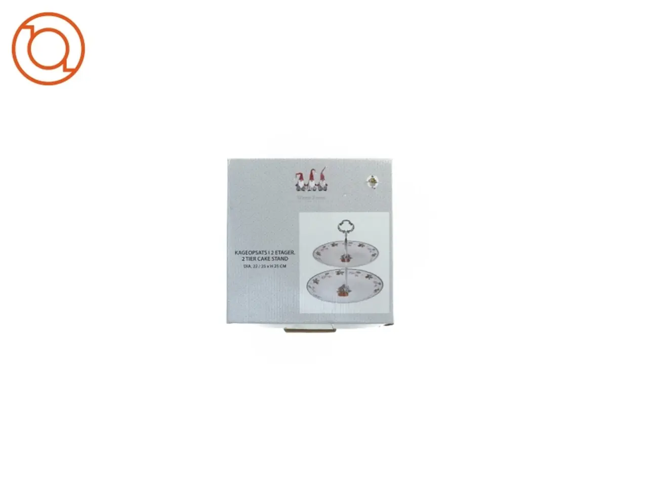 Billede 1 - Kage opsats (str. Dia 22 h 25 cm)