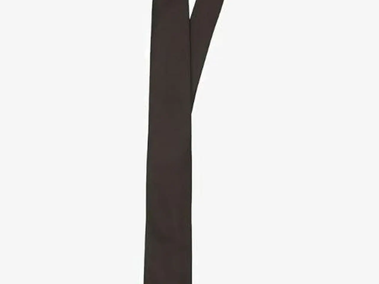 Billede 1 - Tyndt sort slips, polyester (ubrugt)