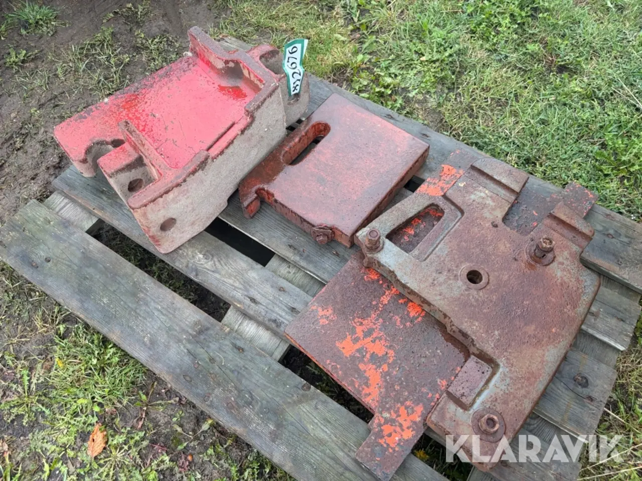 Billede 3 - Assorterede Frontvægte - 4 styk