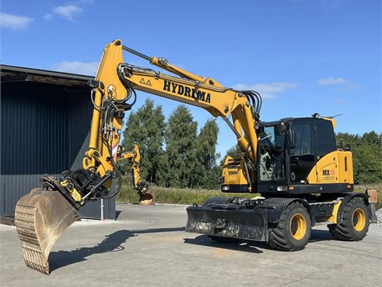 Billede 3 - Hydrema MX16 - 19 ton - Engcon Rotortilt - Meget god stand / really good condition!