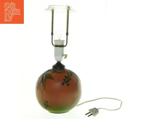 Vintage Ipsens Keramik bordlampe uden skærm (str. 38 x 17 cm)