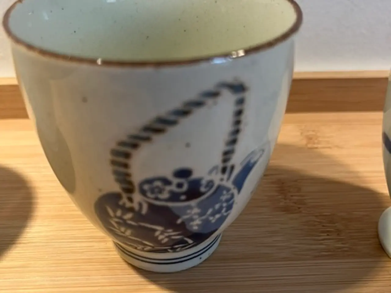 Billede 6 - 3 smukke asiatiske tekopper - 2 med stempel 