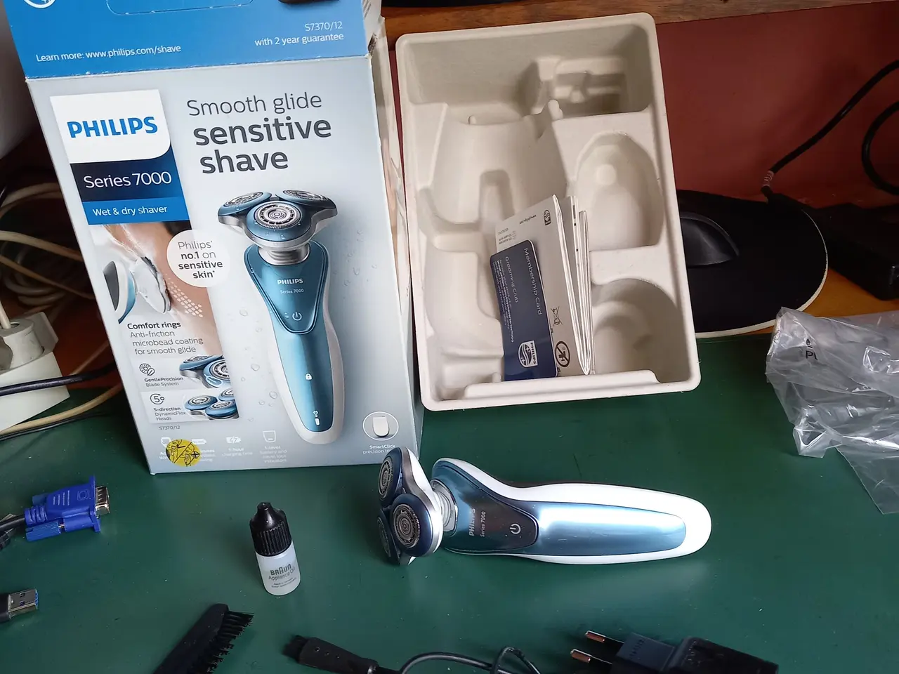 Billede 1 - Flot Philips barber maskine med æske