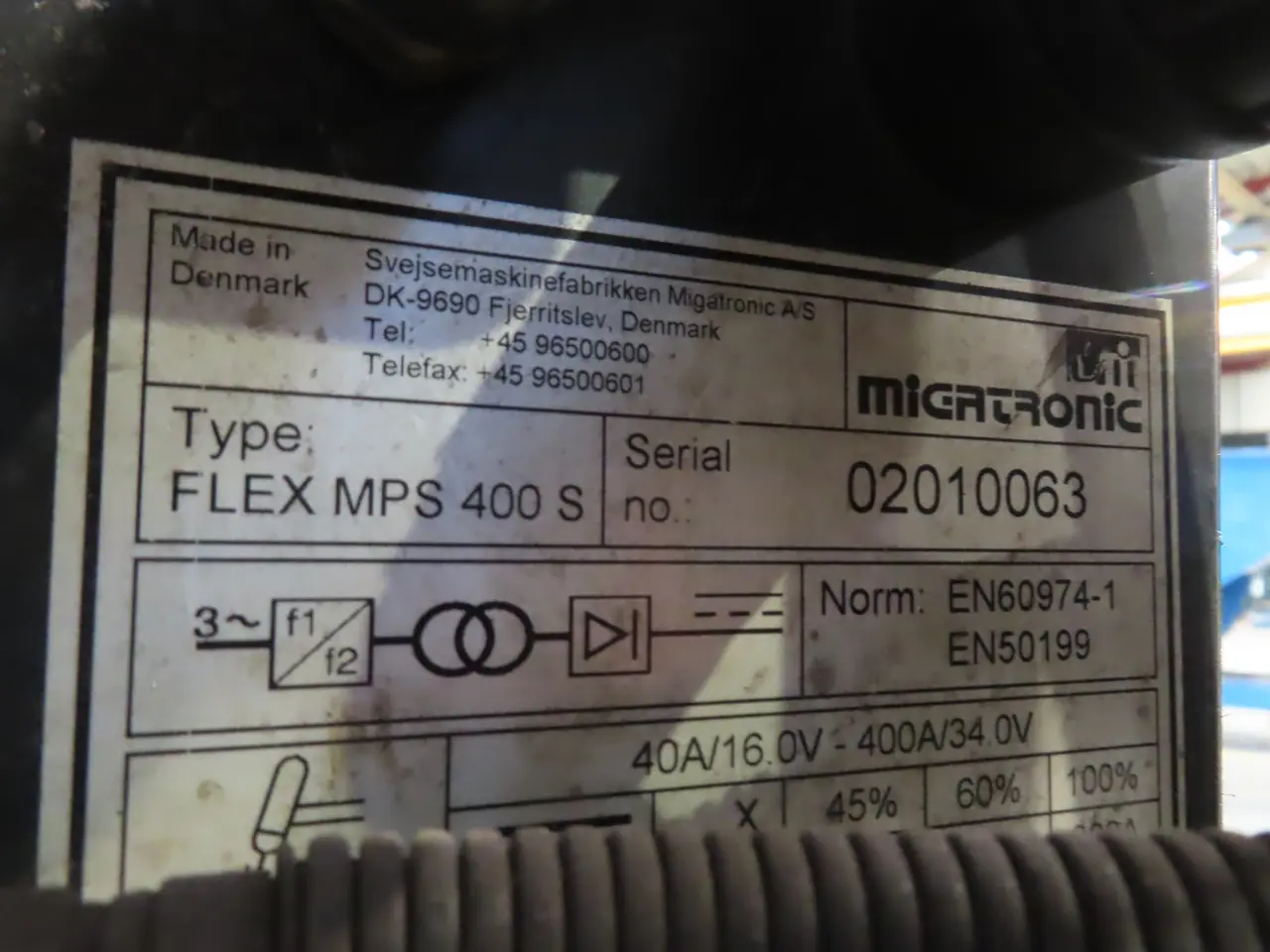 Billede 20 - Svejser MIGATRONIC FLEX MPS 400 S
