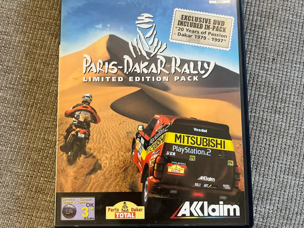 Billede 1 - Acclaim Paris-Dakar Rally Limited Edition Pack - PS2