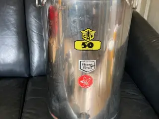 Tappespand 50 kilo rustfri