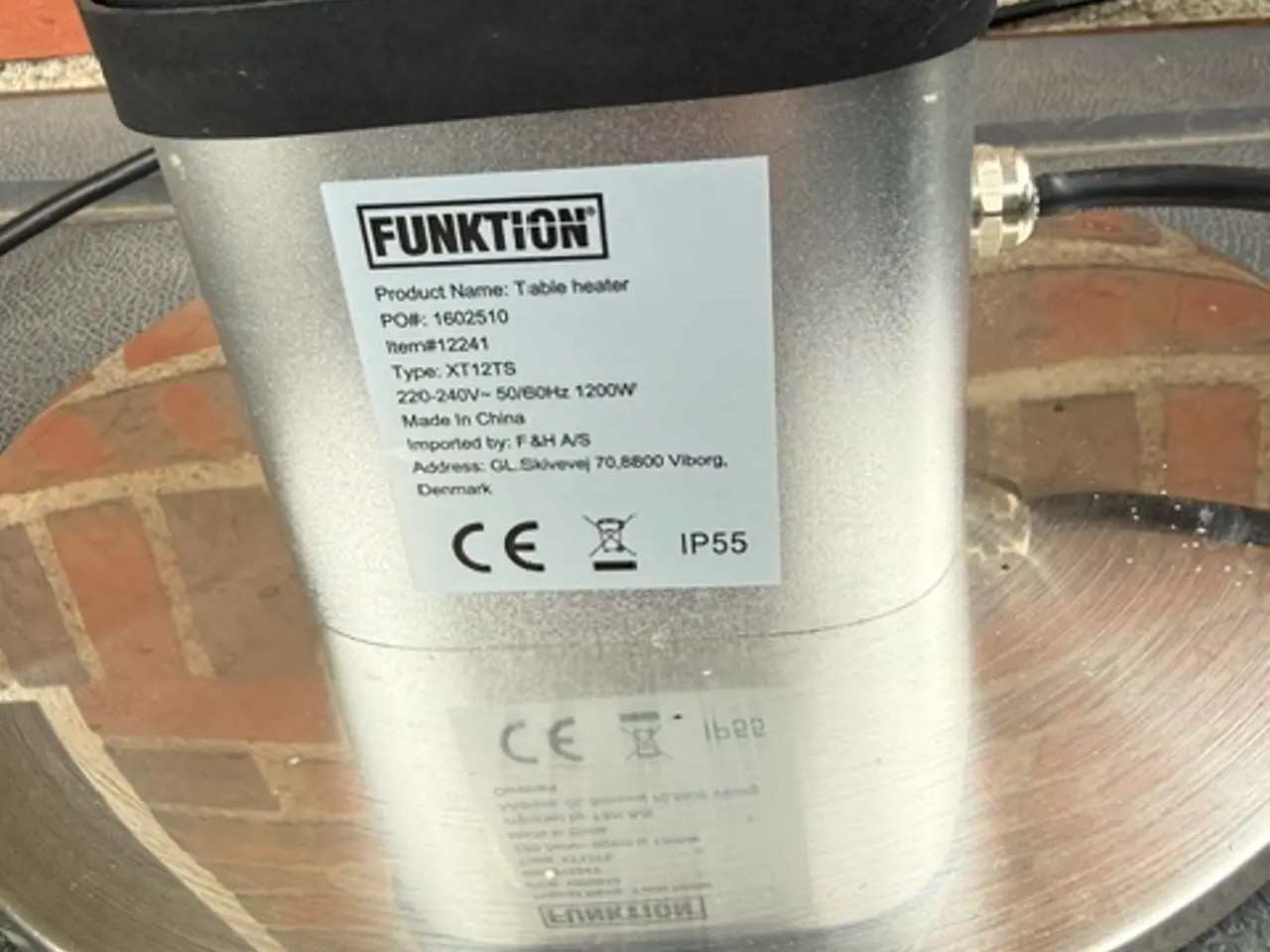 Billede 1 - Bordheater 1200W