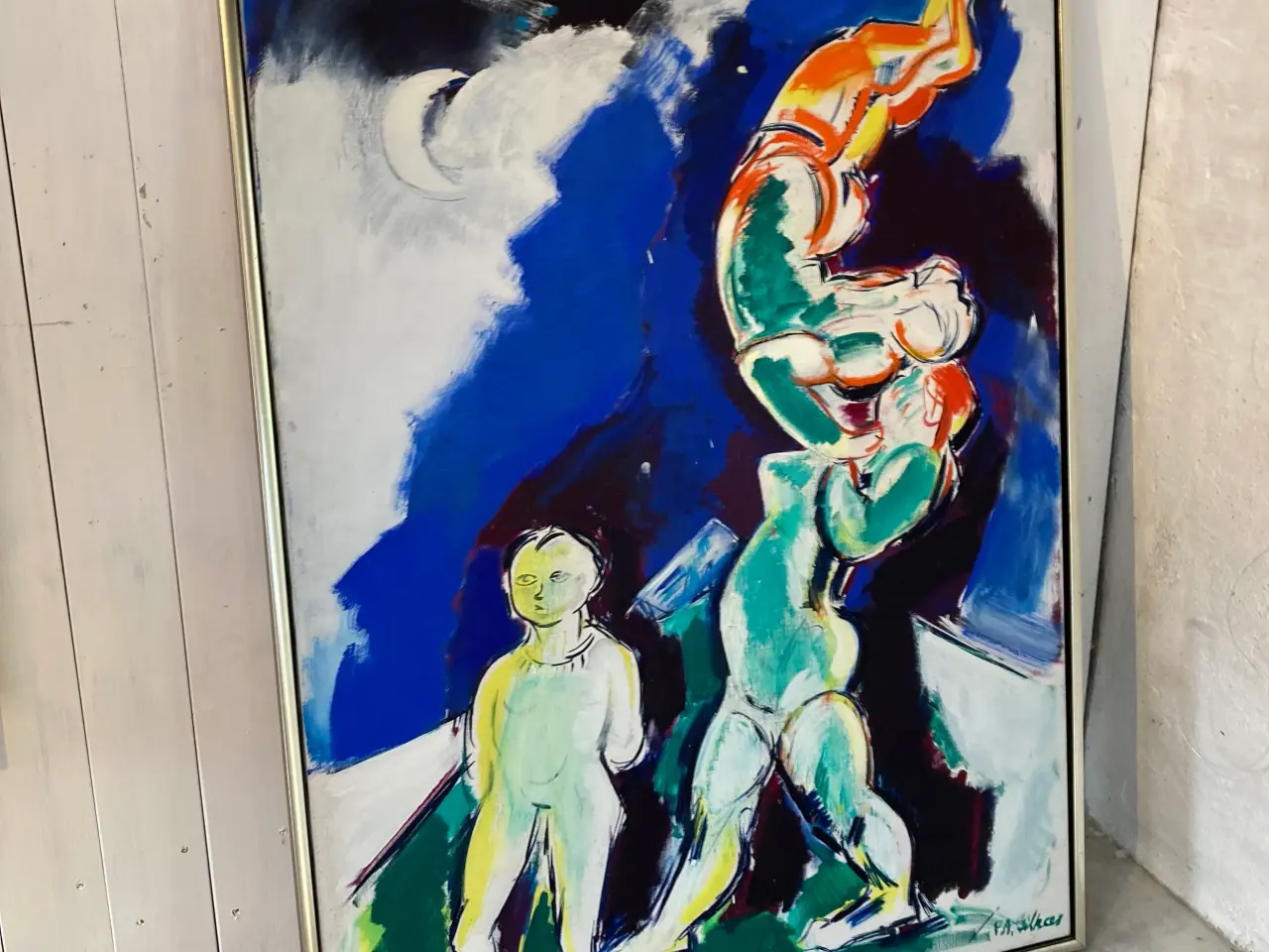 Billede 1 - Gilkær oliemaleri bornholm