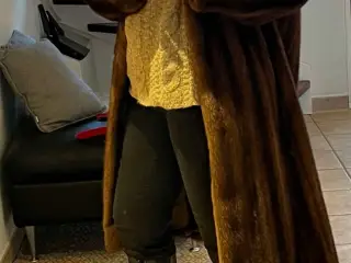 Virkelig smuk og elegant minkkåbe
