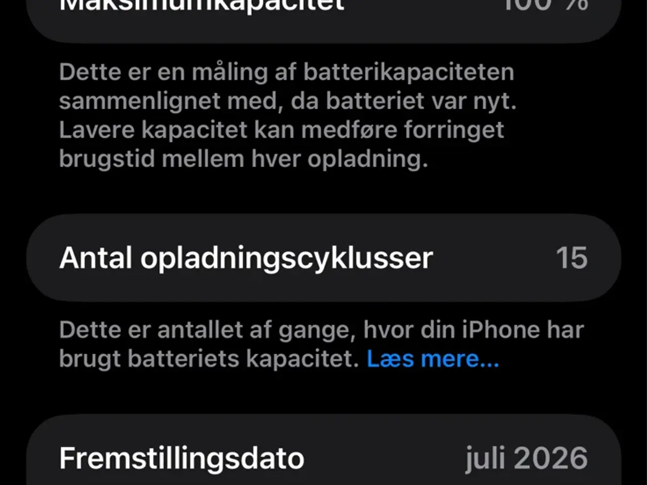 Billede 2 - iPhone 18 Pro 256 gb lyseblå 