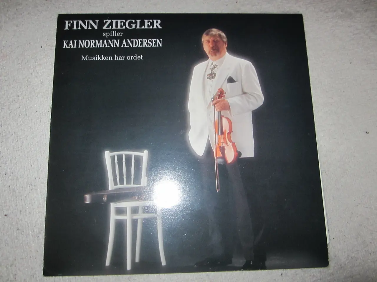 Billede 1 - Ny Finn Ziegler Lp plade m Hilsen/underskrift f 89