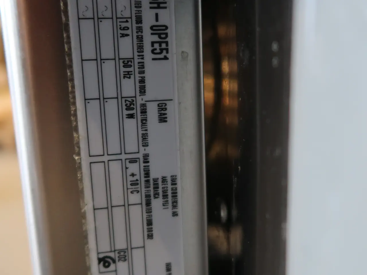 Billede 6 - Kølebord, Gram KS0-6H-0PE51