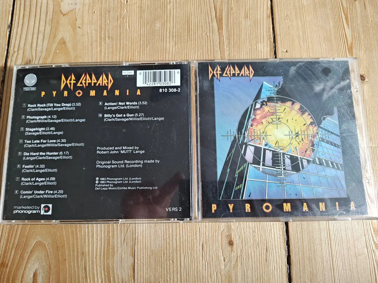 Billede 1 - Pyromania CD - Def Leppard