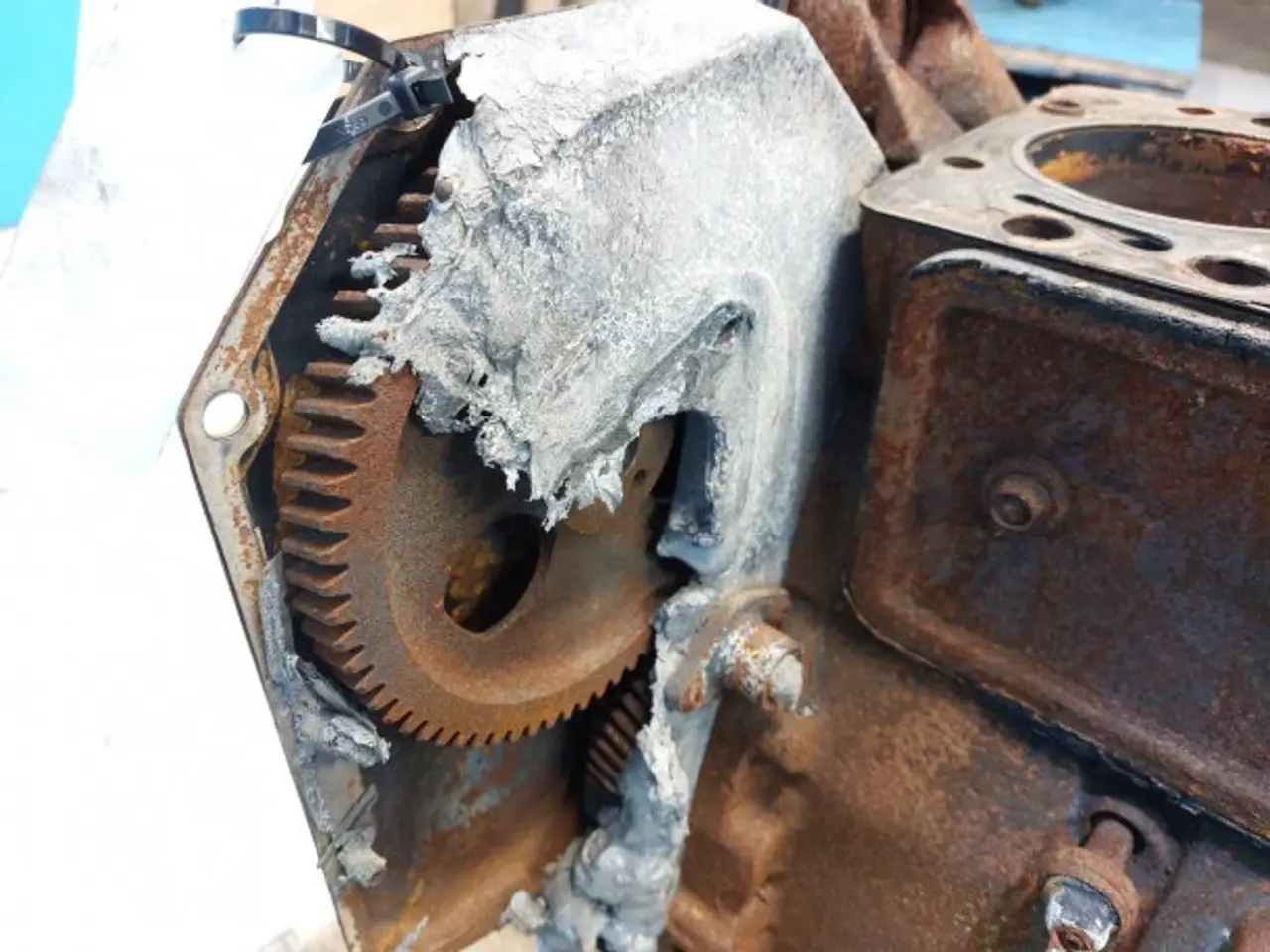 Billede 3 - Case 580 SLE Blok Motor J933648
