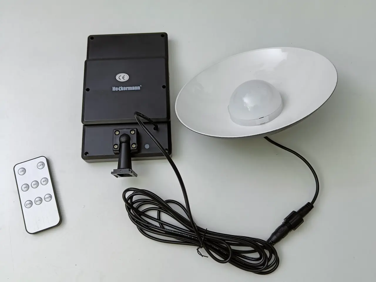 Billede 3 - NY! Hængende Solcelle LED Lampe + Fjernbetjening
