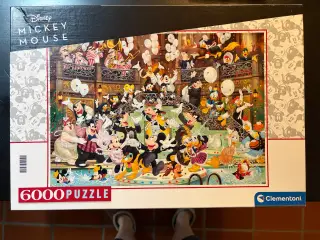 Disney Mickey Mouse puslespil, 6000 brikker