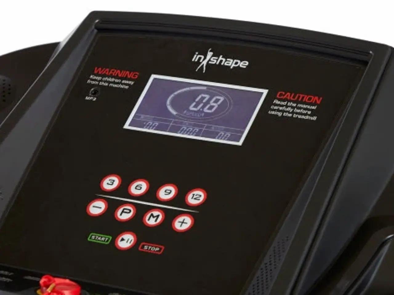 Billede 3 - Løbebånd 500S med LCD skærm - Inshape