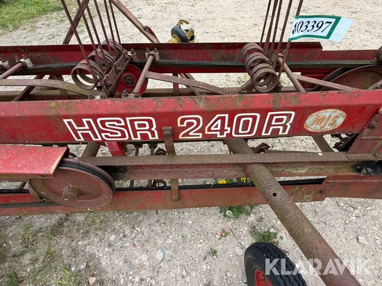 Billede 7 - PTO-drevet siderive-rive/fingerrive HSR 240 R