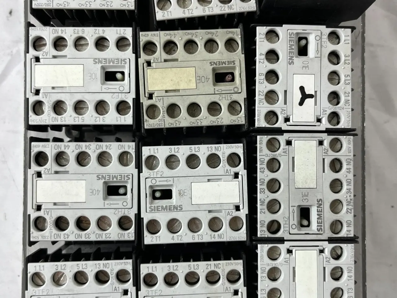 Billede 3 - Siemens SIRIUS kontaktor relæ parti 13pcs 3TF2001