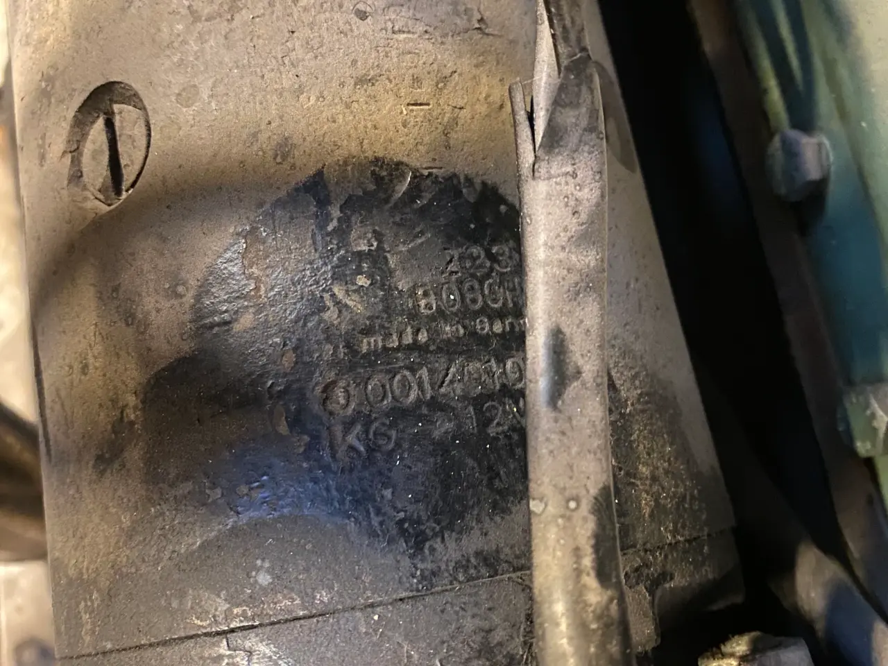 Billede 7 - Mercedes 314 motor