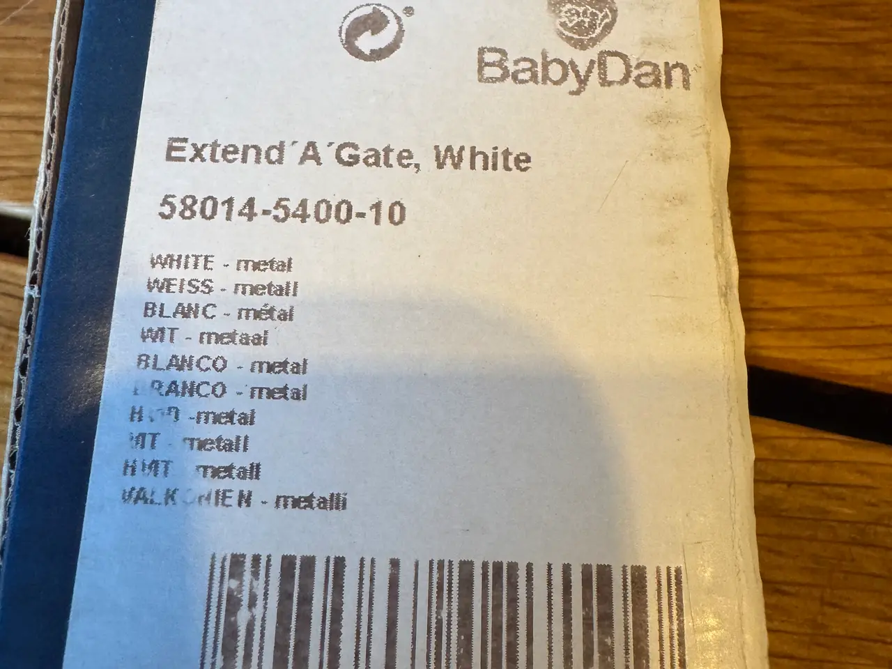 Billede 2 - BabyDan Extend-A-Gate, 2 forlængere, hvid, uåbnet