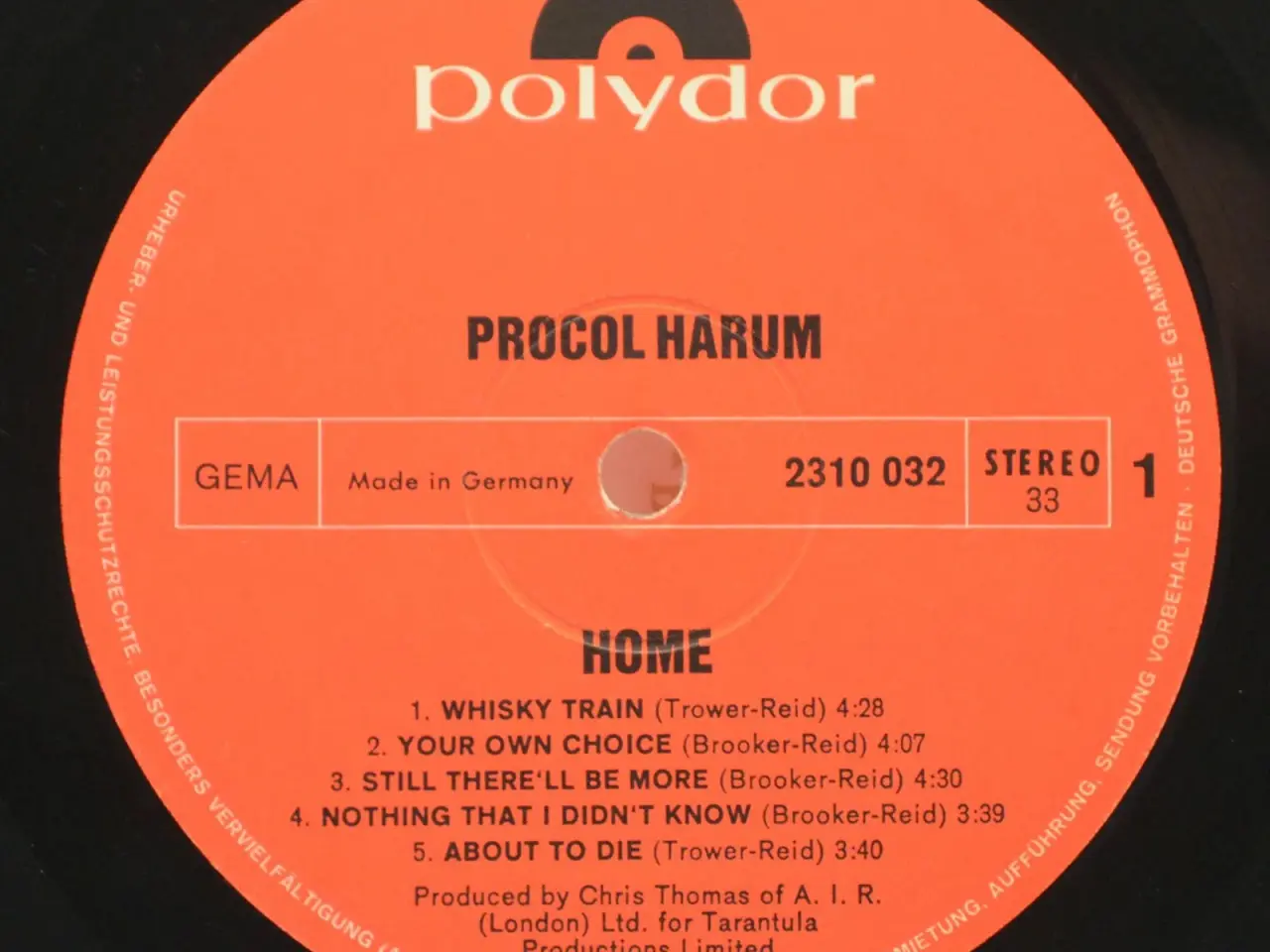 Billede 2 - Procol Harum: Home - vinyl LP