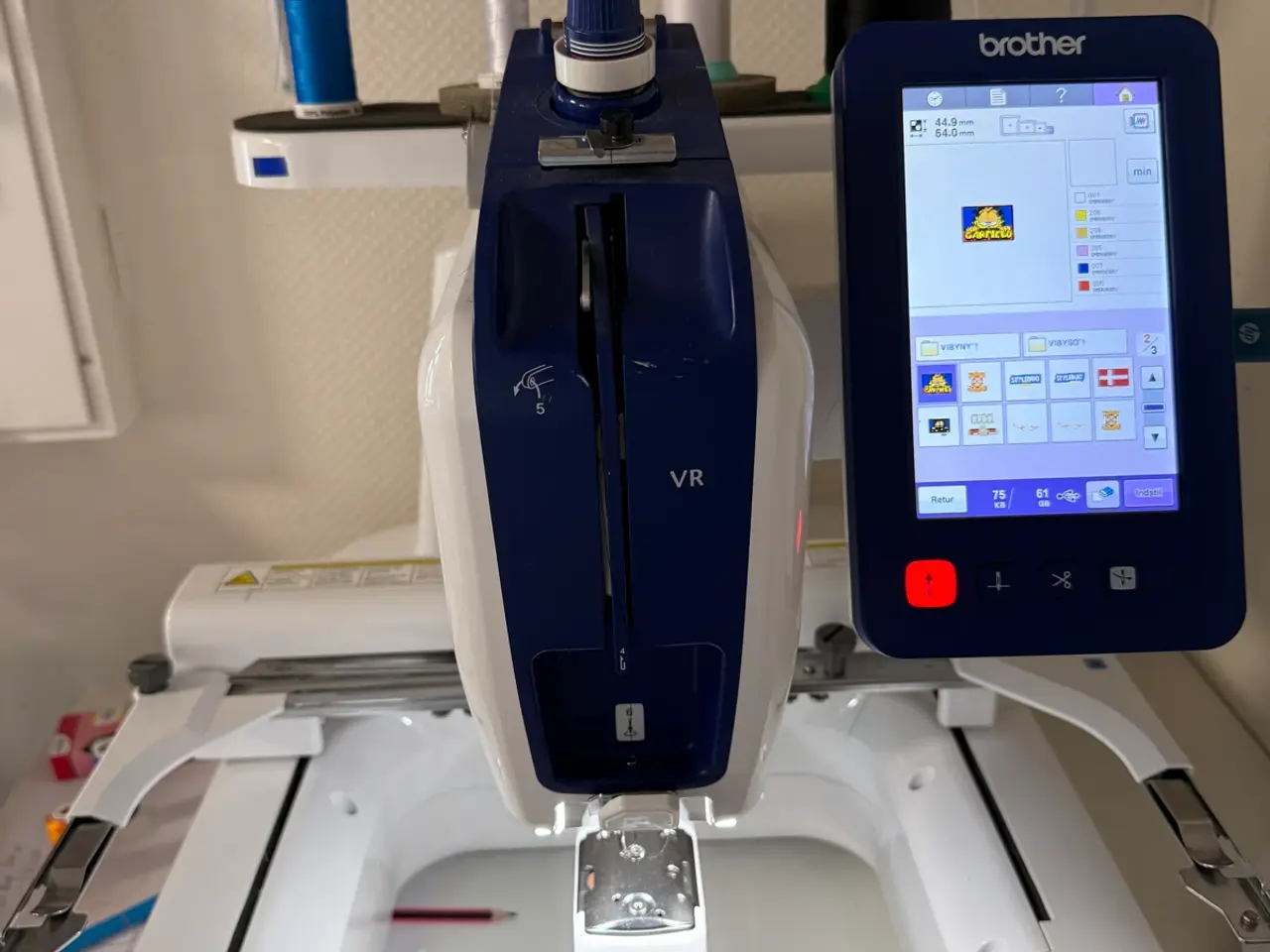 Billede 1 - Brother Vr broderi maskine