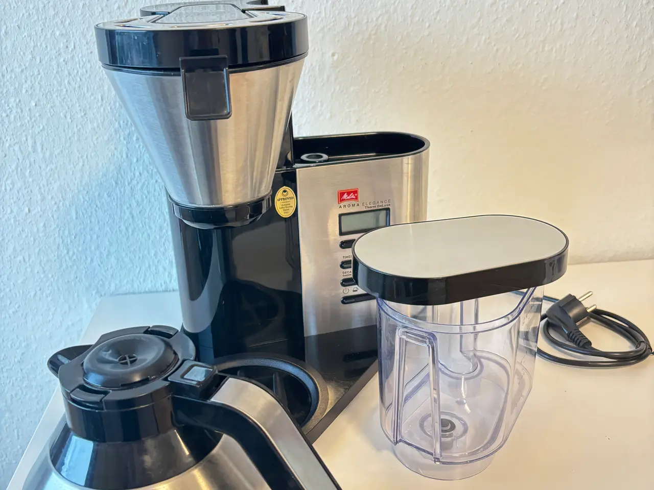 Billede 3 - Melitta Aroma Elegance Deluxe Therm, med timerfunk