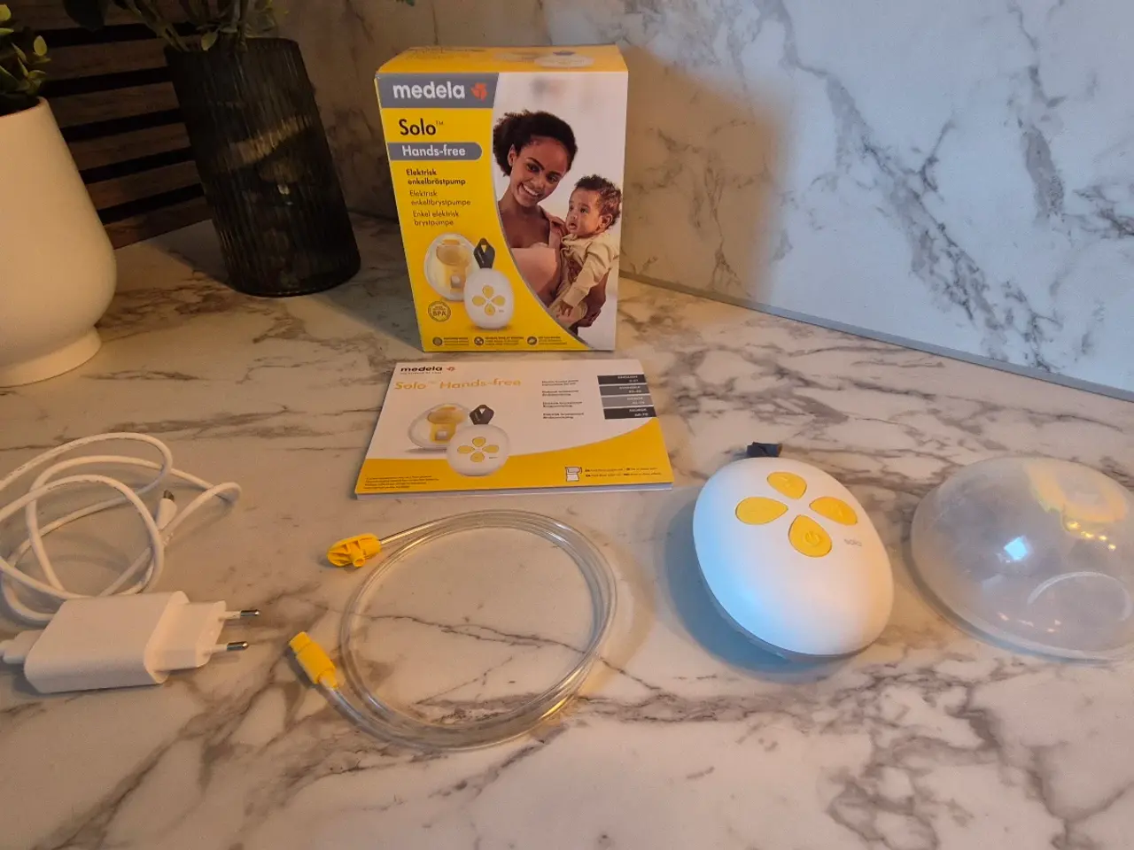 Billede 1 - Sælger denne Medela Solo Hands-free