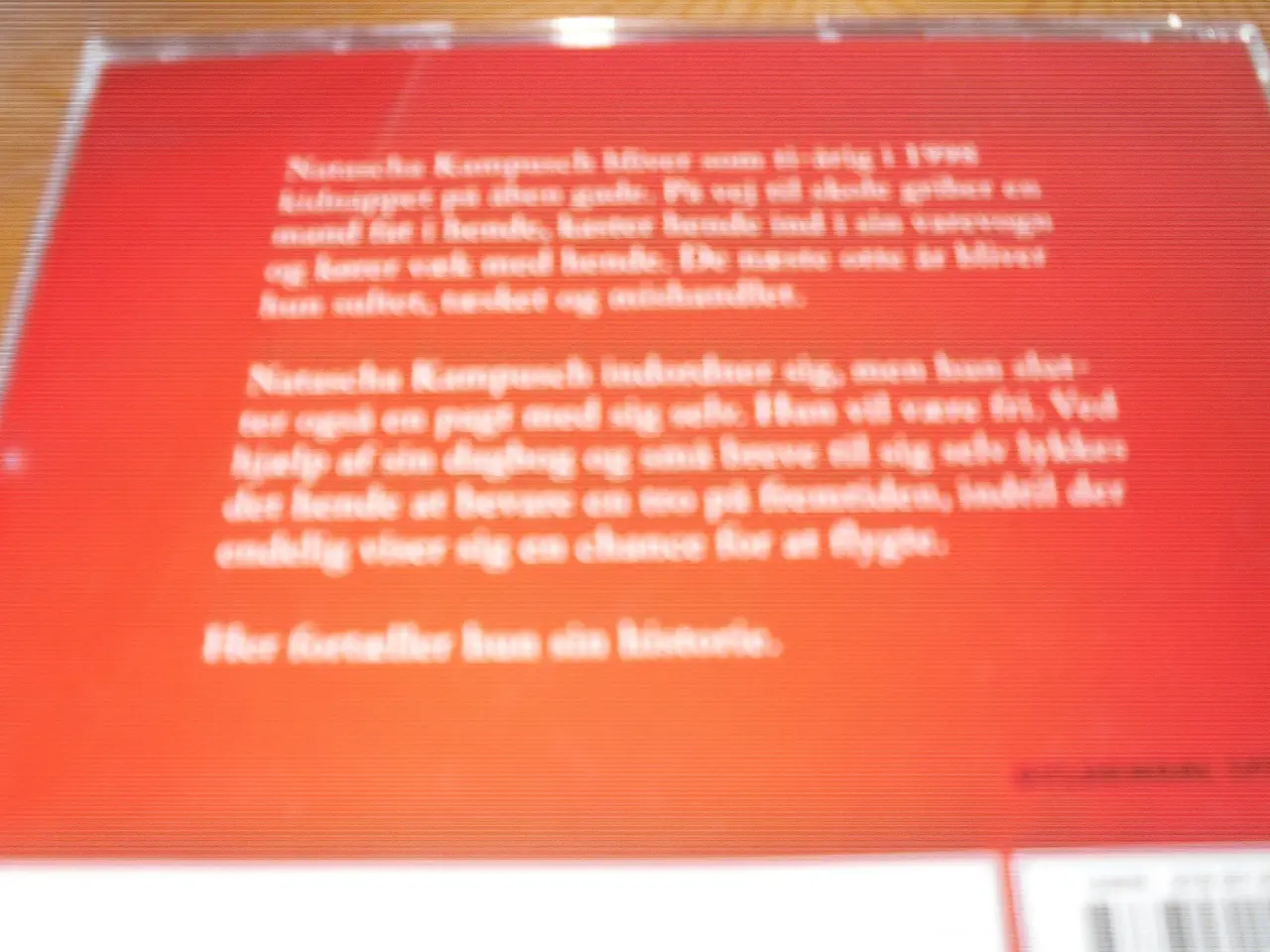 Billede 3 - NATASCHA Kampusch. 3096 dage. LYDBOG.