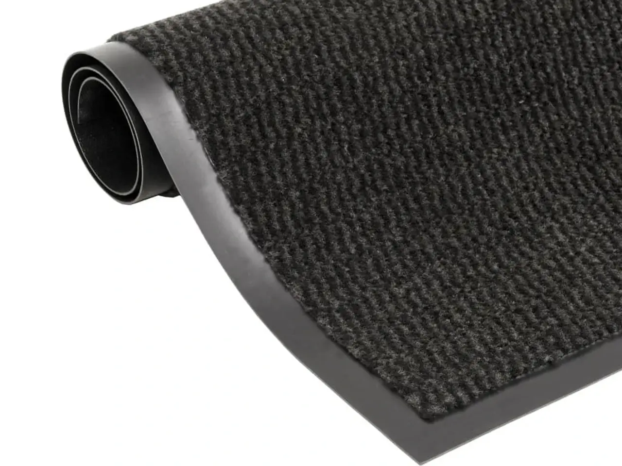 Billede 1 - Måtte med støvkontrol - rektangulær tuftet 80 × 120 cm, sort