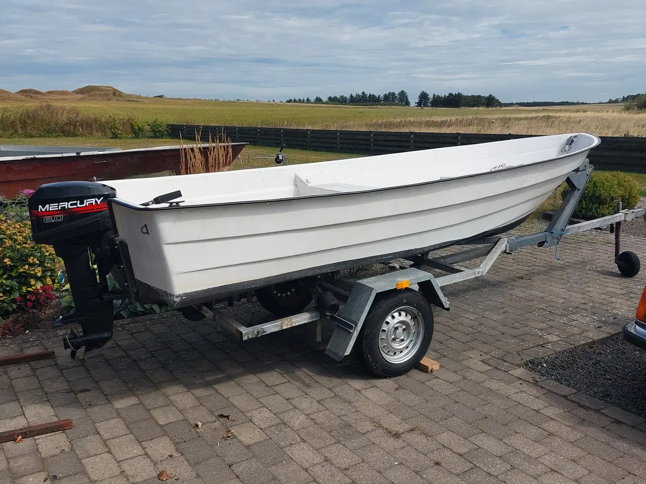 Billede 2 - Jolle 14"  8 hk Mercury ( Bytte)