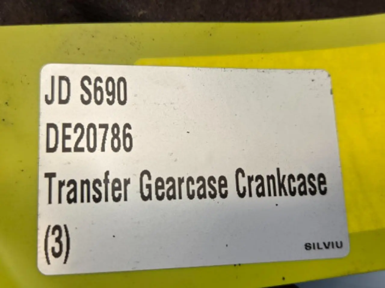 Billede 4 - John Deere S690 Gearkasse DE20786