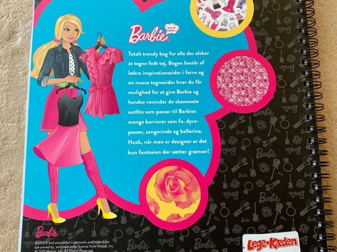 Billede 2 - Barbie min egen designbog