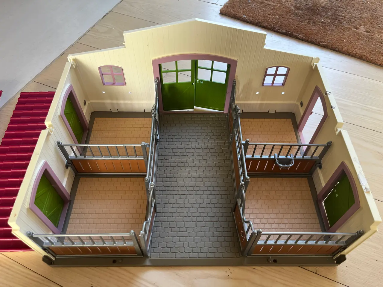 Billede 2 - Schleich Heste stald