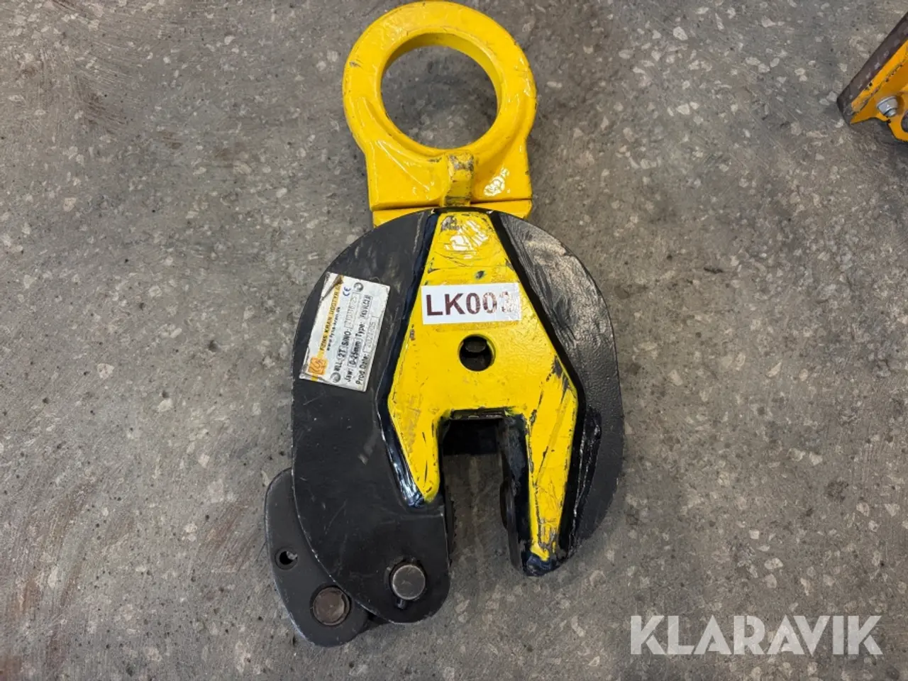 Billede 5 - Lot - skraldetaljer, løfteklemme og pladeklo