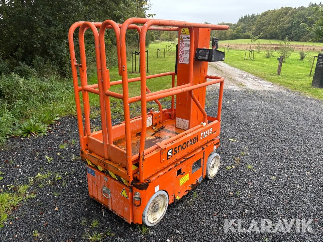 Billede 2 - Søjlelift Snorkel TM12