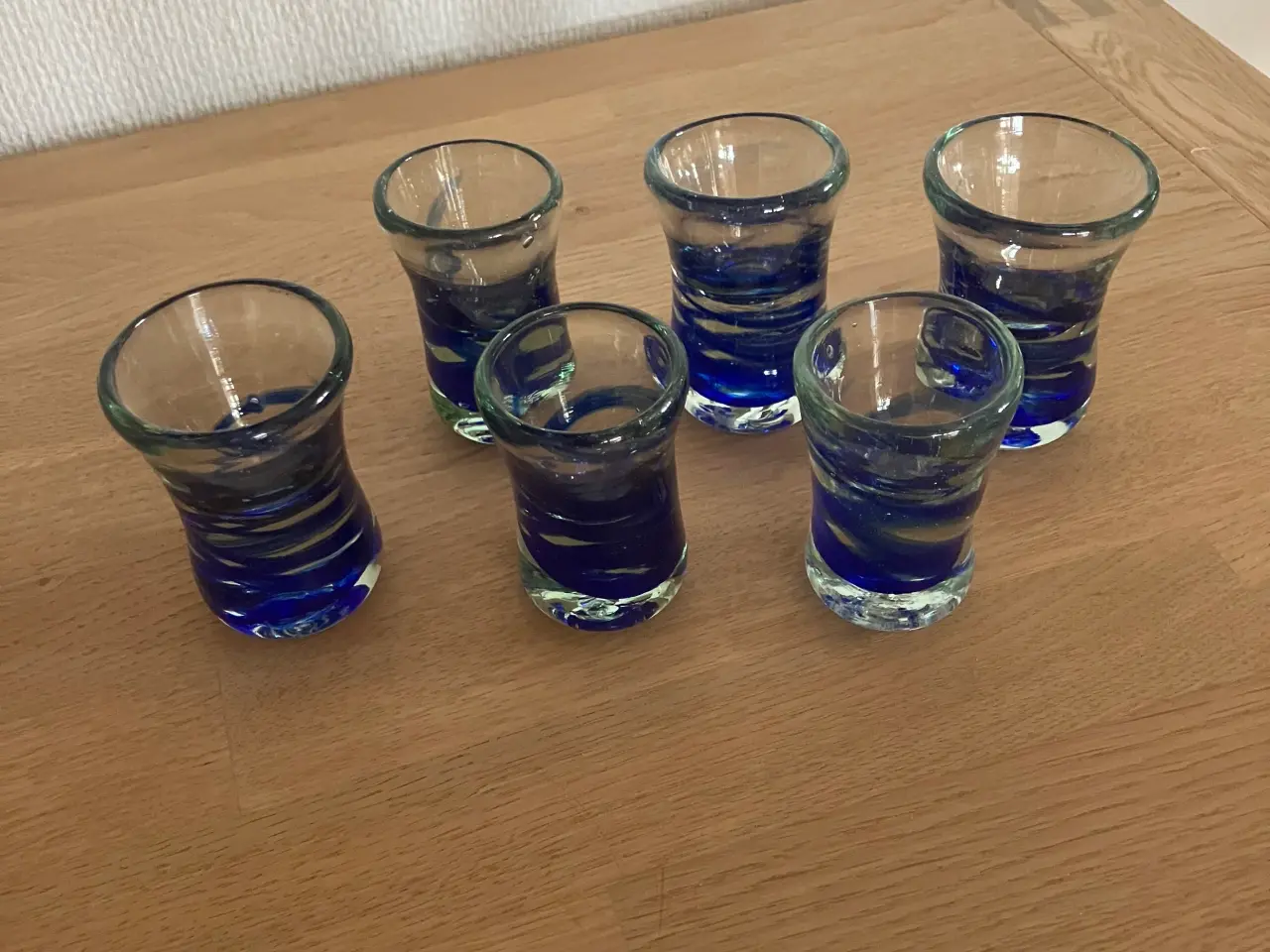 Billede 1 - 6 stk. Portvinsglas Skagen Glaspusteri