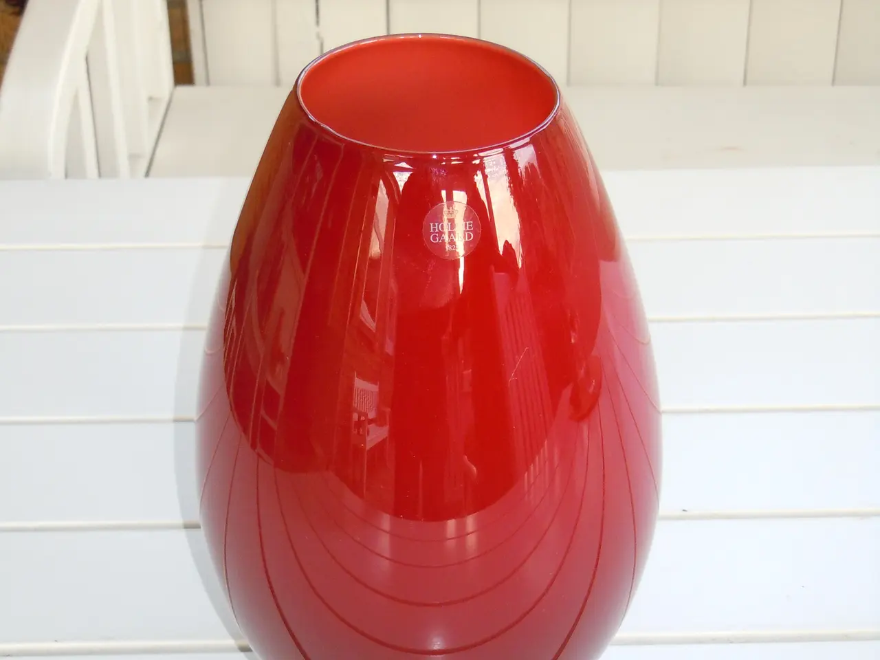 Billede 1 - Holmegaard vase