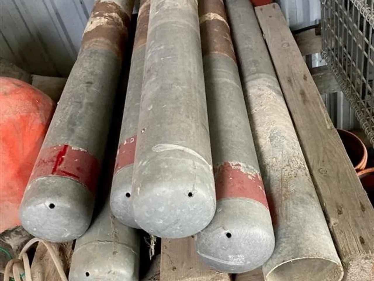 Billede 1 - - - - Pullerter 6 stk