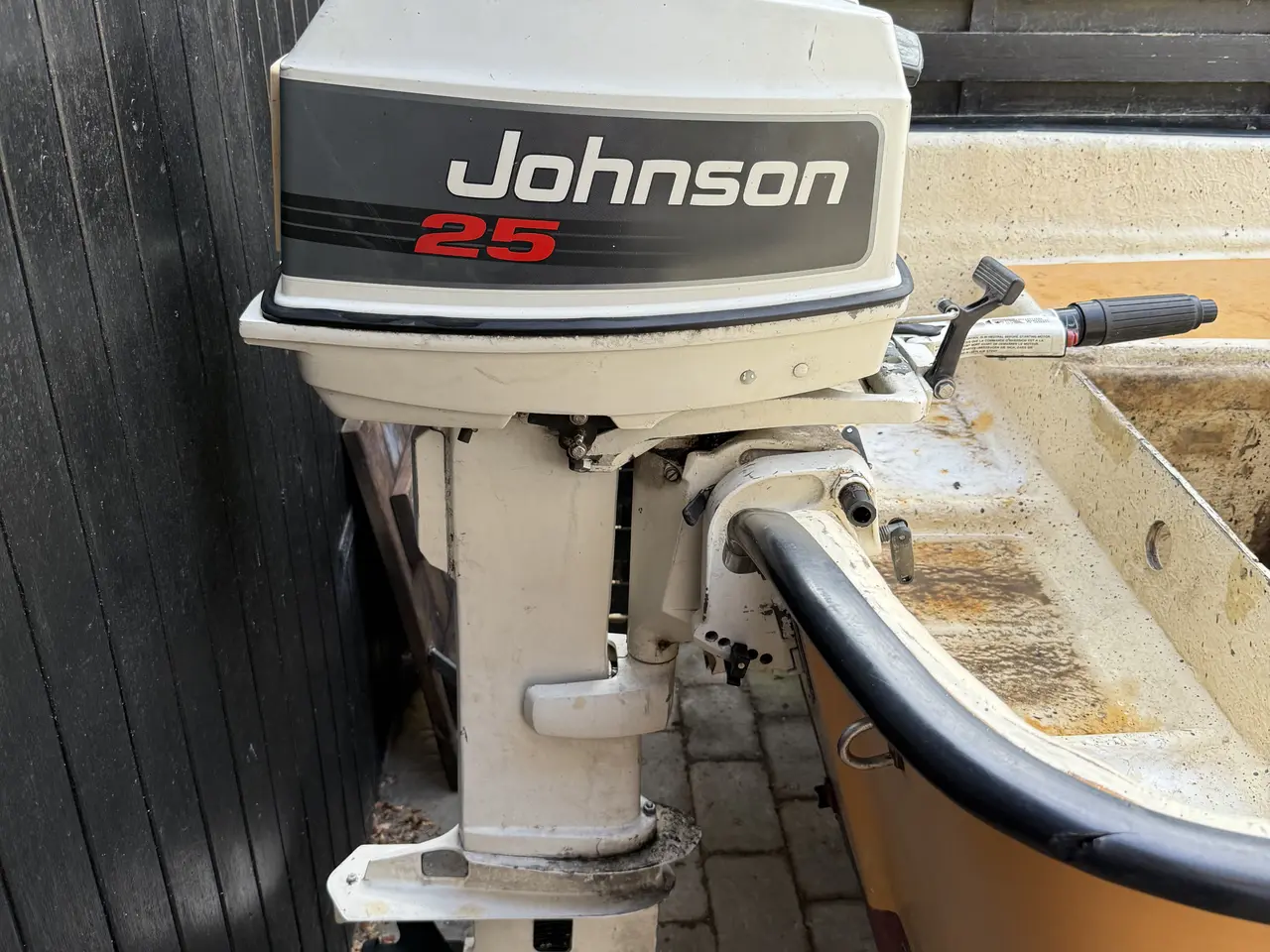 Billede 1 - 25 hk Johnson påhængsmotor langt ben 