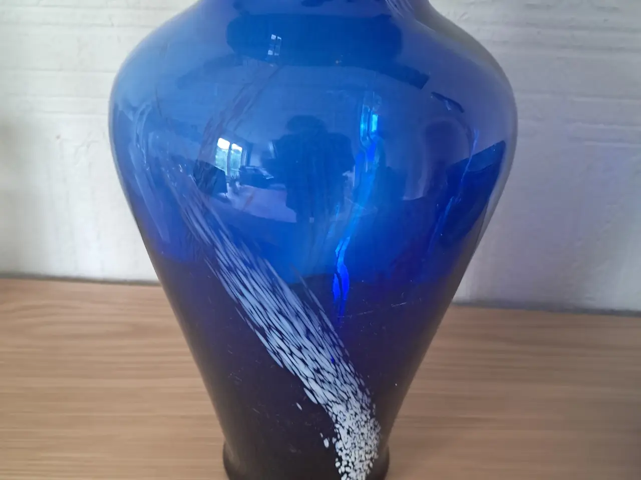 Billede 2 - Blå vase og skål