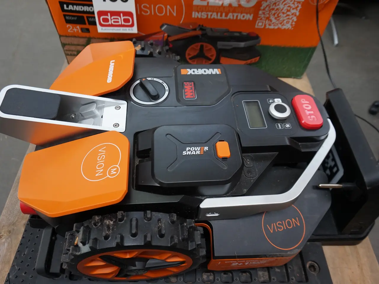 Billede 4 - Worx Vision WR208E robotplæneklipper 800 m2