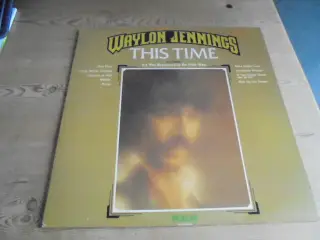 LP – Waylon Jennings – This Time – fin stand 