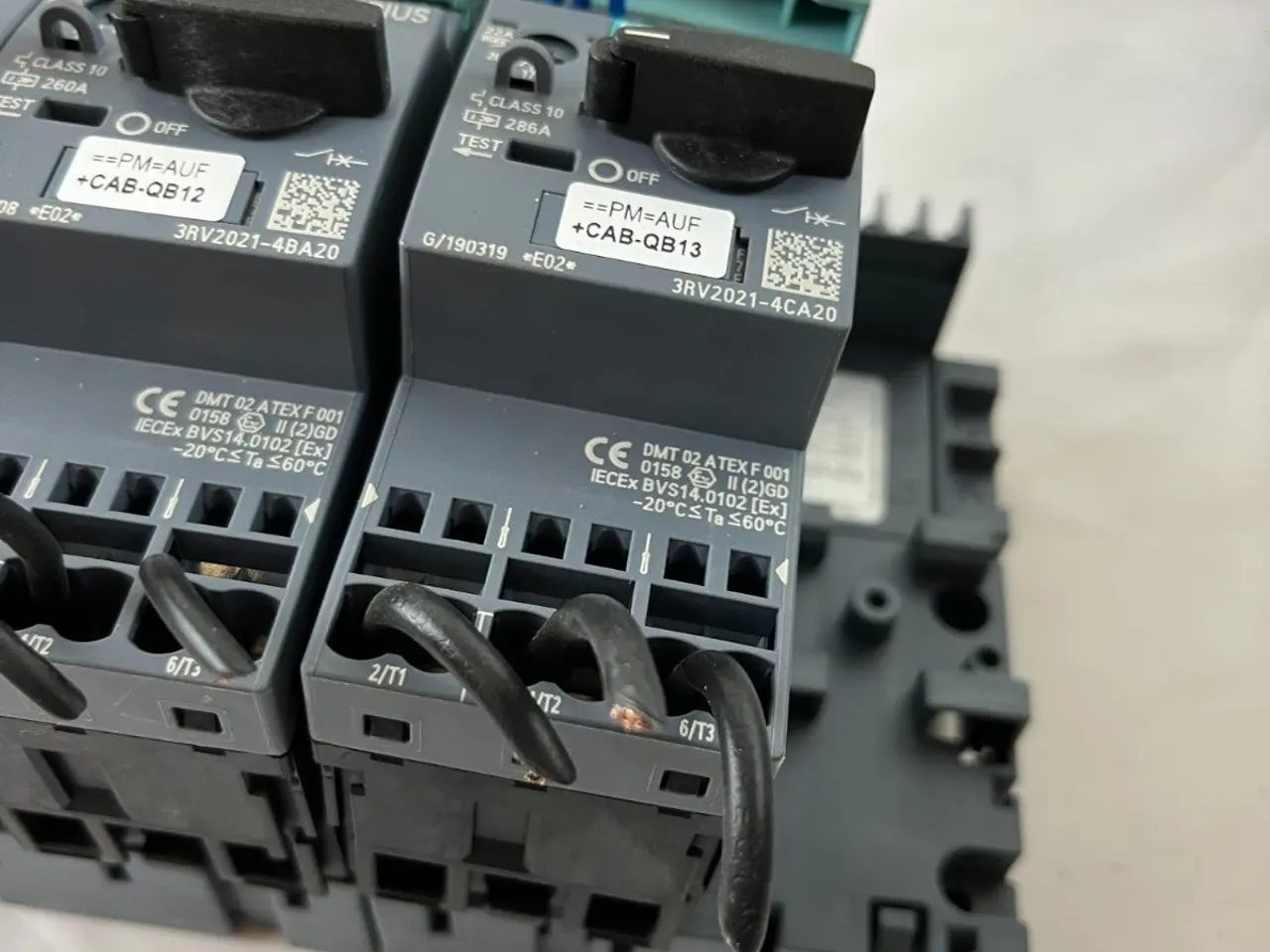 Billede 4 - parti of 3x Siemens Sirius 3RV2021 Motor Breakers
