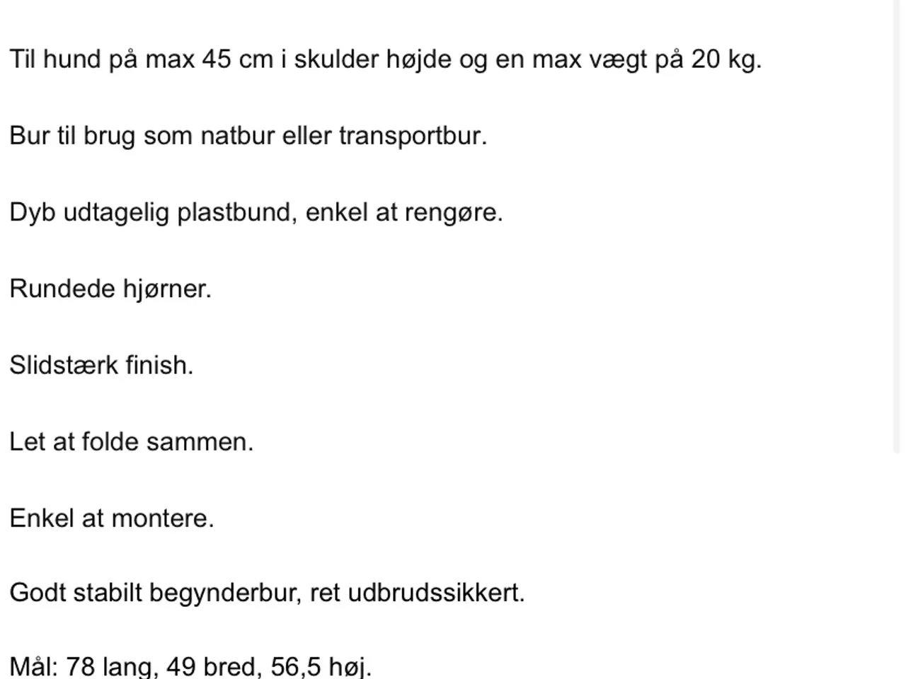 Billede 7 - Nat/transport bur