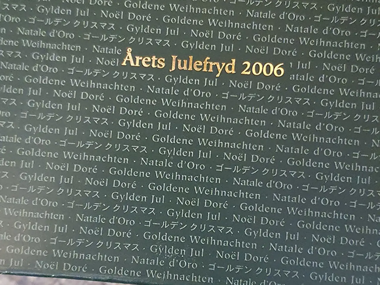 Billede 1 - 3 x Georg Jensen Jule uro 2006 Guld